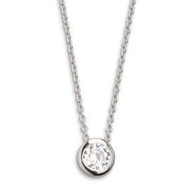 Xenox Women Silver Pendant Necklace - XS7281