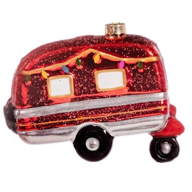 itsisa Tree Decoration Caravan/Camper – Tree Bauble Caravan, Christmas Decoration, Christmas Tree Bauble