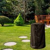 Patio Heater Covers Waterproof with Zipper 210D Oxford Covers for