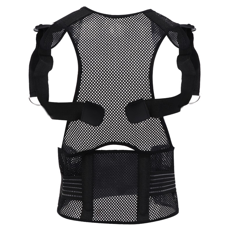 Posture Corrector Thin Mesh Cloth Shoulder Back Waist Wrap Brace