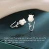 Lily of the Valley Earrings Solid 925 Sterling Silver Flower