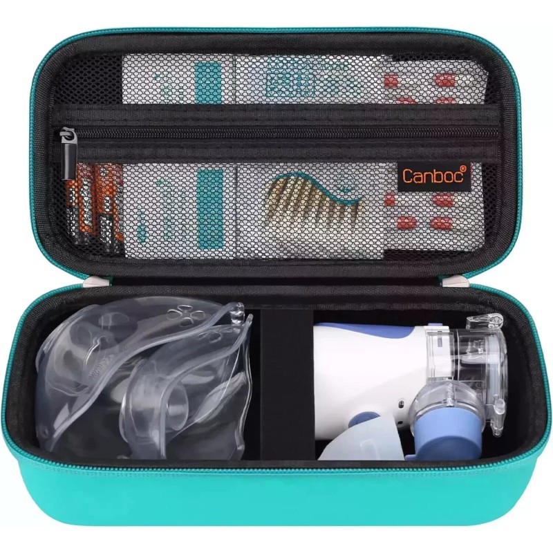 Canboc Hard Travel Case for Nebulizer Machine - Portable Handheld