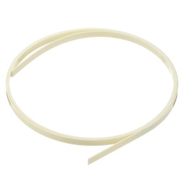 sourcing map Plastic Binding Purfling Strip 1650x6x1mm Guitar Binding Edge Trim for Acoustic Classical Guitar Parts Accessories Beige