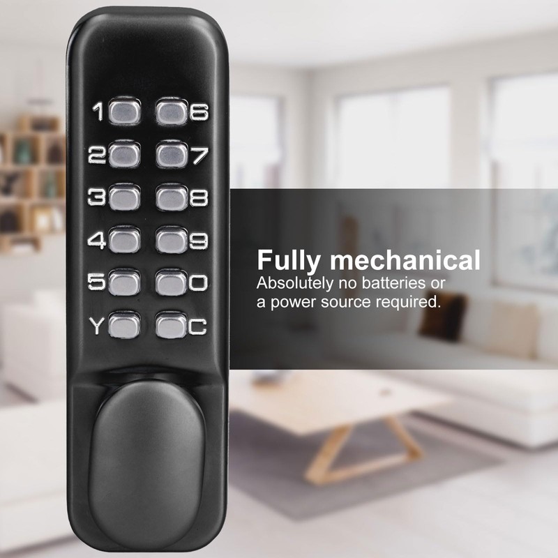 Mechanical Combination Lock, Security Door Lock Anti Theft Keypad Locks