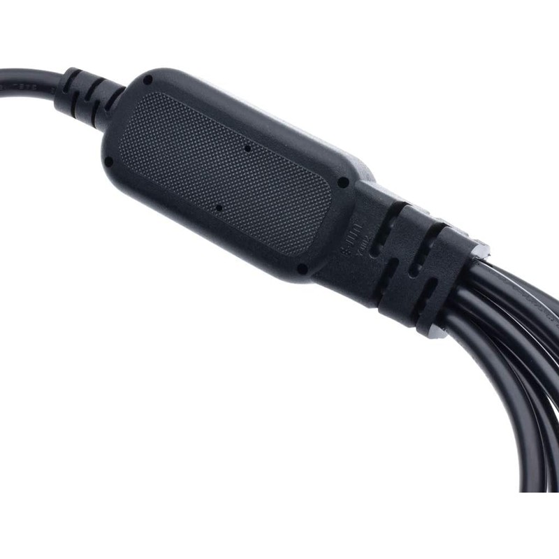 Tekit IEC 320 C14 Male Plug to 6XC13 Female Y