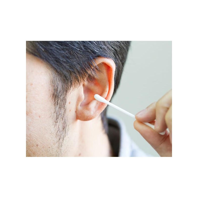 山洋 国産良品 毎日あんしん抗菌綿棒(1本包装)100本 (200本×2袋)