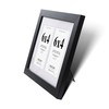 Fabian Clarke London® Modern Black 10x8 Picture Photo Frame with