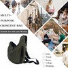 ADAISM Crescent Bag for Women Men Luna Crossbody Hobo Bags