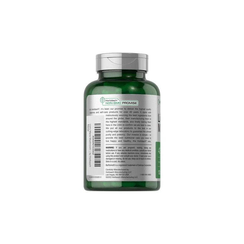 Extracto de Hongo Melena de León 4200 mg Lions Mane