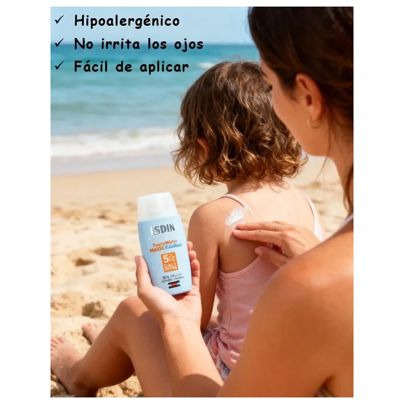 Isdin Fusion Water Spf Protector Solar Infantil 50ml