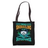 Bog Snorkelling Diver Championship Diving Bogland Tote Bag