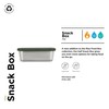 Klean Kanteen Rise Snack Box 1010619 Stainless Steel Leak-Proof Lunch