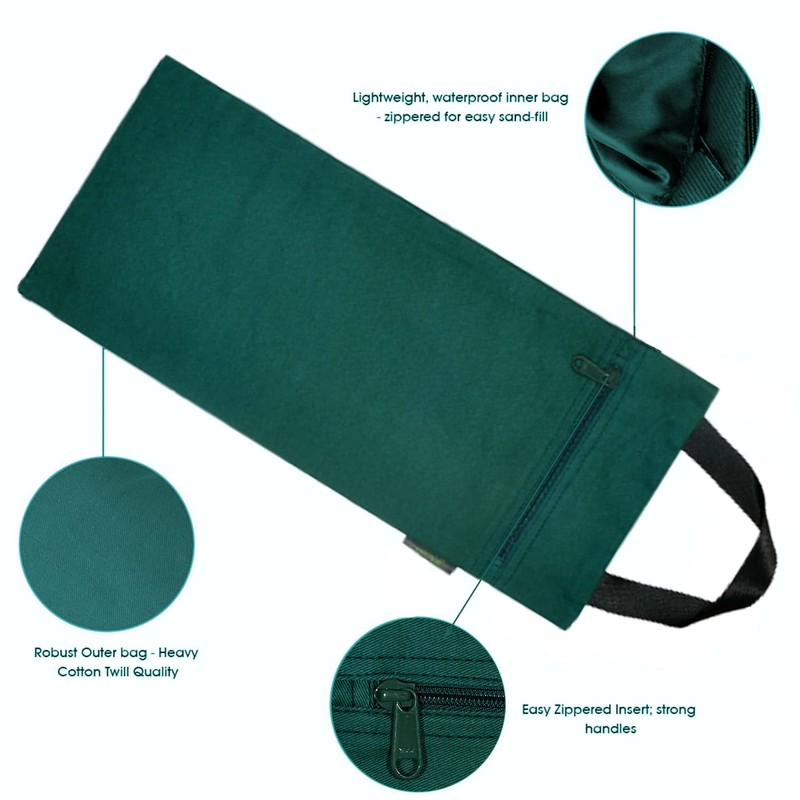 Yogalatest Yoga Sand Bag, Cotton Unfilled for Yogas, Weights and
