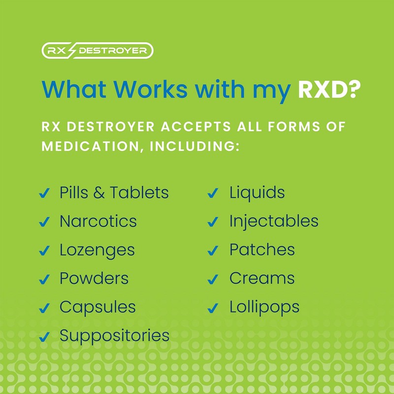 Rx Destroyer All-Purpose Formula - Eco-Friendly Medication Buster Solution, Drug