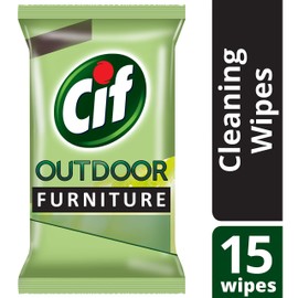 Cif Outdoor Furniture Wipes 15 Piece