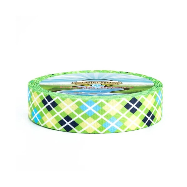 Country Brook Design® 1 1/2 Inch Margarita Argyle Polyester Webbing,