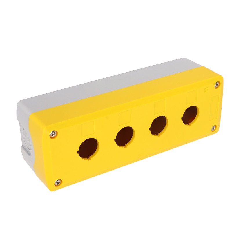 BERM Push Button Switch Control Station Box Industrial 4 Gang
