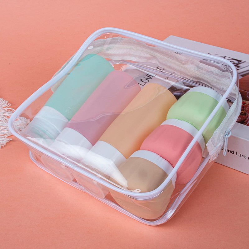 vodvob TSA Approved Travel Bottles Set, 16 Pack Leak Proof