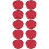 Dahle 95538 Magnete (Durchmesser 38 mm) 10 Stück, rot