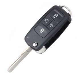 keyecu Remote Key Fob for VW Volkswagen Jetta Passat Golf BeetleGTI 561 837 202 A / D