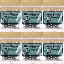 Water Gremlin (6) Packs Water Gremlin 1/8 Oz Dipsey Swivel Sinkers Wholesale Case Brand New