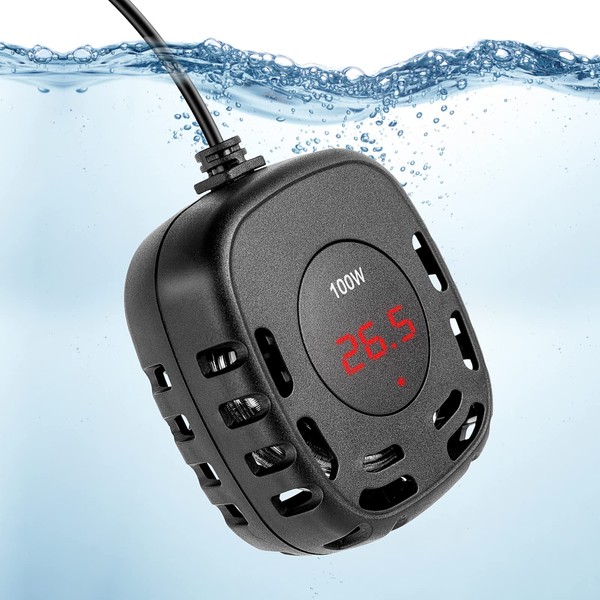 Aquarium Heater, Mini Heater, Thermostat, Low Water Level Heating, Latest Design, Energy Saving, Water Temperature Management, Malfunction Buzzer, Explosion Proof, Overheating Protection, Vertical and