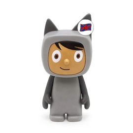 tonies Audio Character for Toniebox, Creative Grey, Figurine with Space for Up to 90 Minutes of Content for Children, for Use with Toniebox Music Player (Sold Separately)