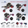 HEIGHTEN HT03302 Improved 2.8/1.8 inches (70/45 mm) Reel Handle, Shimano