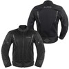 ALPHA CYCLE GEAR HI VIS MESH MOTORCYCLE JACKET FOR MENS