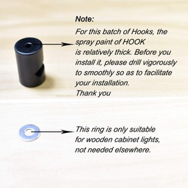 5 Pack DIY Chandelier Lighting Hook Ceiling Wall Hanging Swag Pendant Lamp Cable Hooks Minimalist Cord Keeper Organizer Decoration Your Own Style