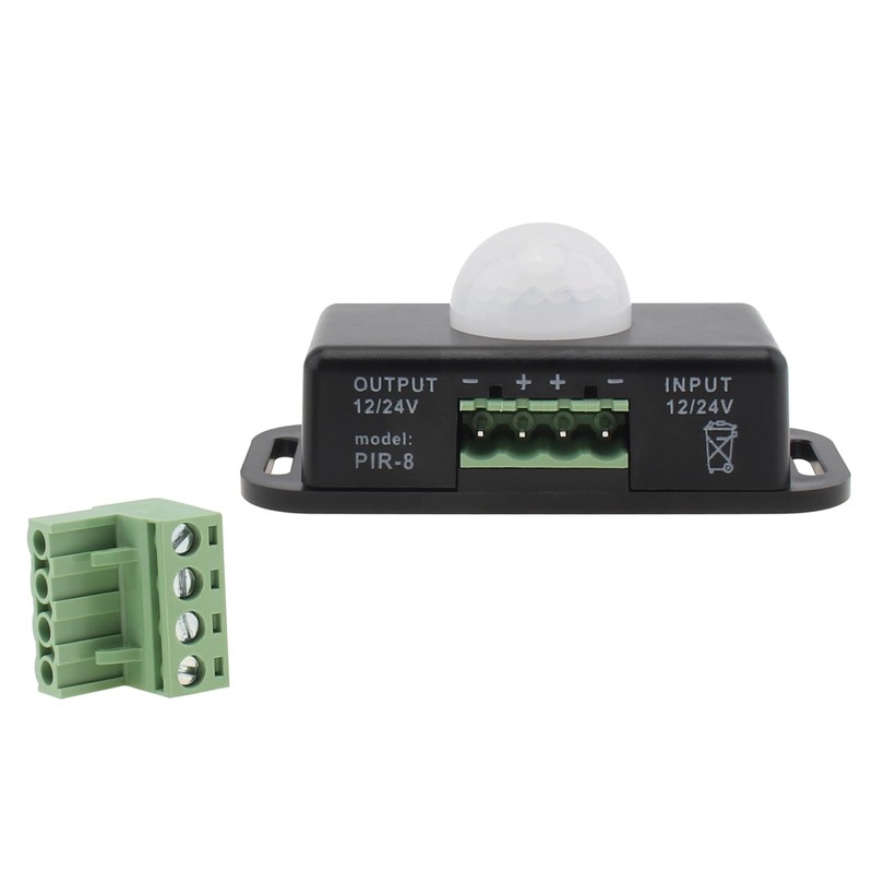 RTNLIT 12V 24V PIR Sensor, LED Motion Sensor Light Switch