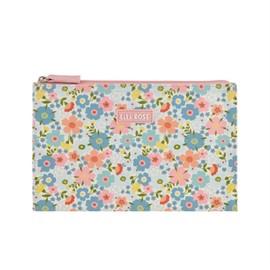 DLP Maggy Lili Pink Multicolour Pencil Case Toiletry Bag, multicoloured, Toiletry bag
