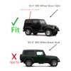 Passenger Right Side Rear Quarter Window Quarter Glass Compatible with