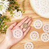 GORGECRAFT Pack of 100 Plastic Washers Load Distributing Polypropylene Washers