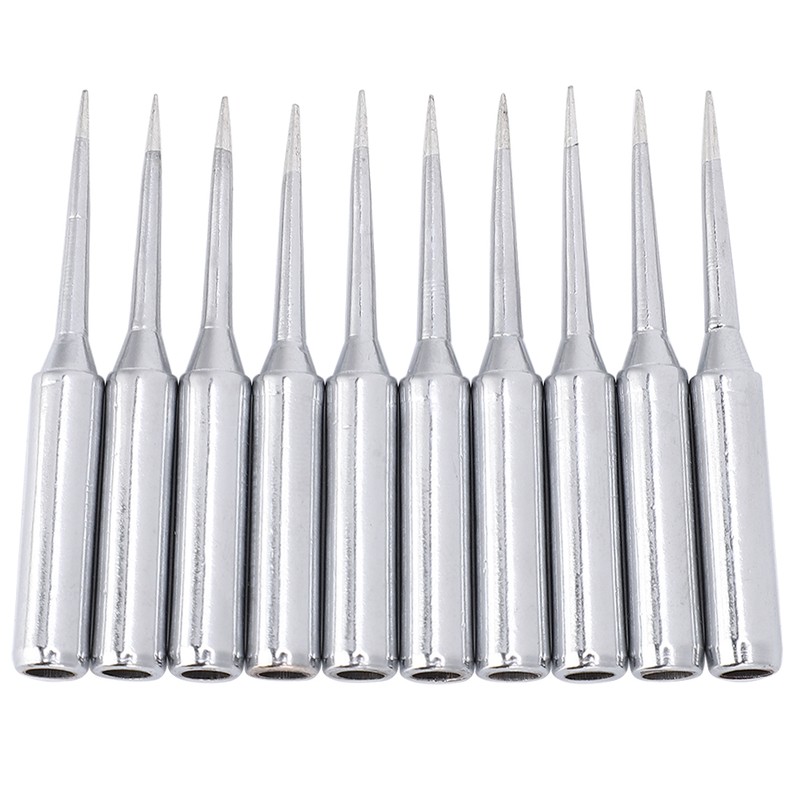 10pcs Lead Free Solder Iron Tip Set Soldering Iron Tip
