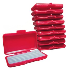 Ortho Performance Relief Orthodontic Wax; Relief for Braces. In Scented Cases and a Variety of Scents. 10 packs of Relief Wax with Scented Cases by Ortho Technology (Cinnamon)