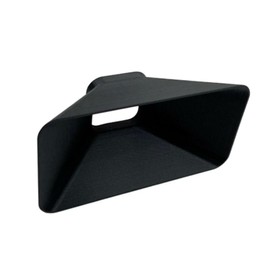 CS PRIORITY Gegenlichtblende, kompatibel mit GO 9, 10, 11, 12, Objektivdeckel, Sonnenschutz, 3D-bedruckter Kunststoffschutz, schwarz, Action-Kamera-Zubehör (große Größe)