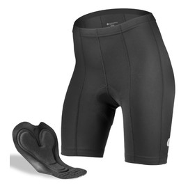 AERO|TECH|DESIGNS | Women's Century Cycling Shorts | Black | Small