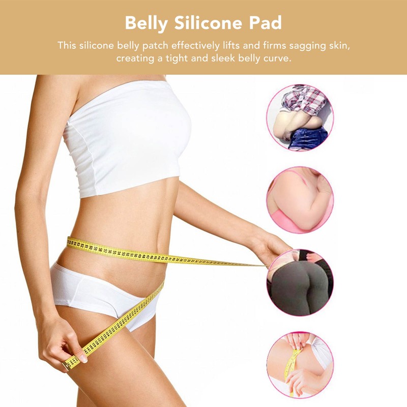 Silicone Belly Sticker Reusable Portable Multifunctional Anti Wrinkle Belly Stomach
