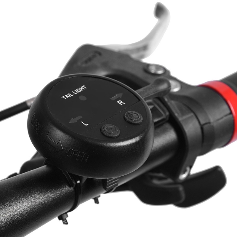 LED Bicycle Bike Turn Signals Rear Tail Warning Light USB