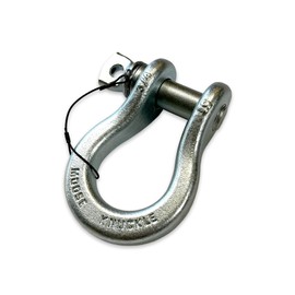 Moose Knuckle Offroad B'oh Spin Pin 3/4” Recovery Shackle | 10,000 lbs Capacity - High-Strength Carbon Steel with 7/8" Pin Recovery Gear Towing Accessories - Pin Style : Screw, Nice Gal