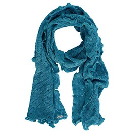 Invero, Merino Scarf Lilly 100% Wool, turquoise, 35 x 180 cm
