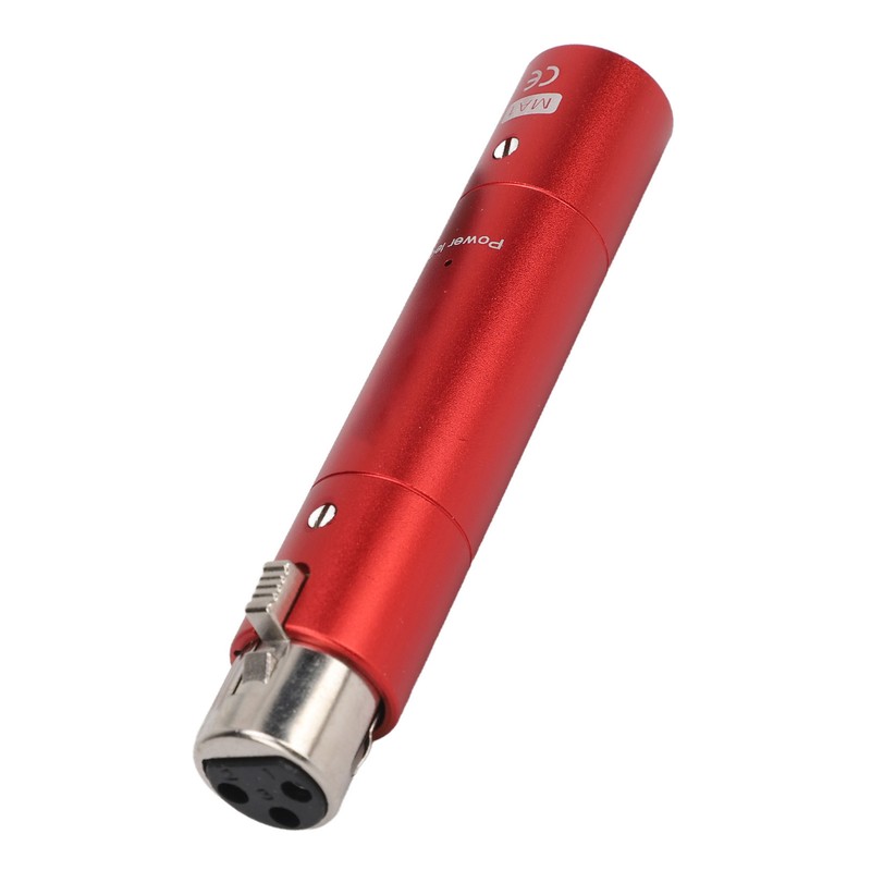 Inline Microphone Preamp Lossless Amplification Dynamic Active Inline Mic Booster