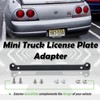Upgraded Mini Truck License Plate Adapter Fit for JDM to