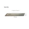 Box Cutter 18mm Snap Off Replacement Sharp Blades 10 Pcs