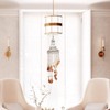 Veemoon Conch Sea Shell Wind Chime Nautical Hanging Wind Chime