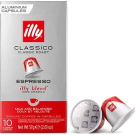 40 x ILLY Compatible * Aluminium Coffee Capsules Classico - Classic Roasting