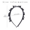 HFZRZFH Professional 2-Pack Weave Bangs Headband Set for Women -
