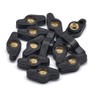 1/4" Wing Knobs Through Hole T Knobs Hand Screw Nut