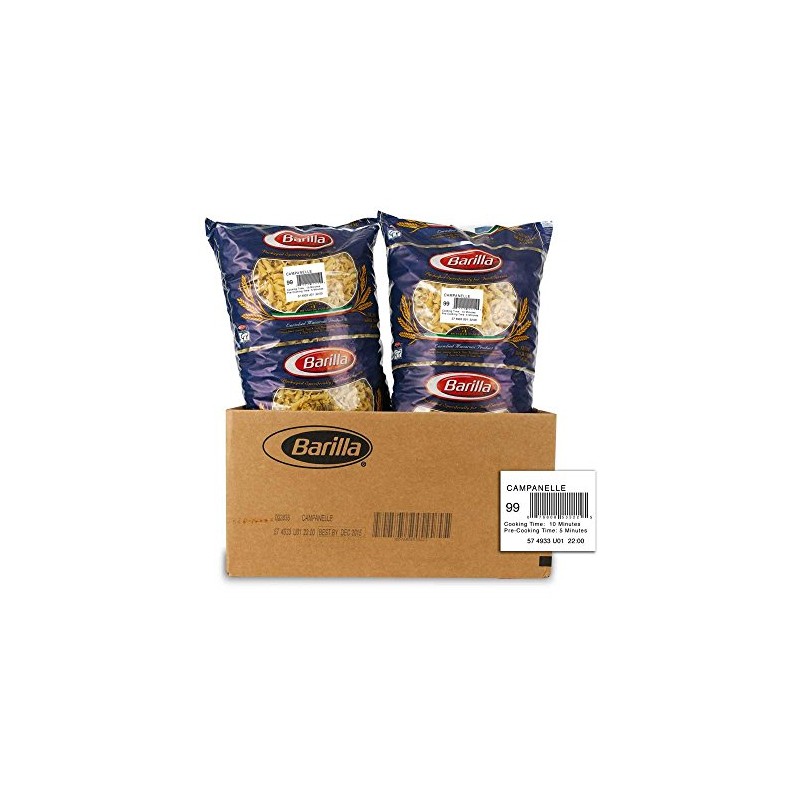 Barilla Campanelle Pasta, 160 Ounce -- 2 per case.